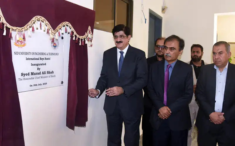 Chief Minister Sindh Syed Murad Ali Shah inaugurated two major development projects